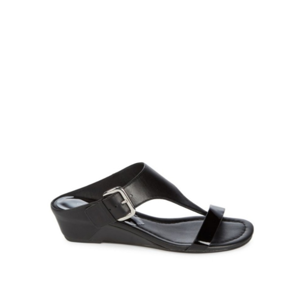 Donald J Pliner Leather Slides